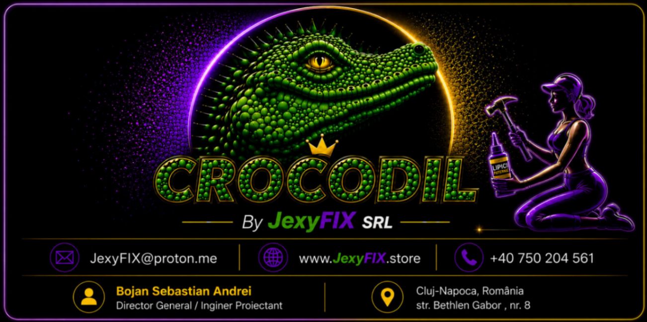 Footer Crocodil